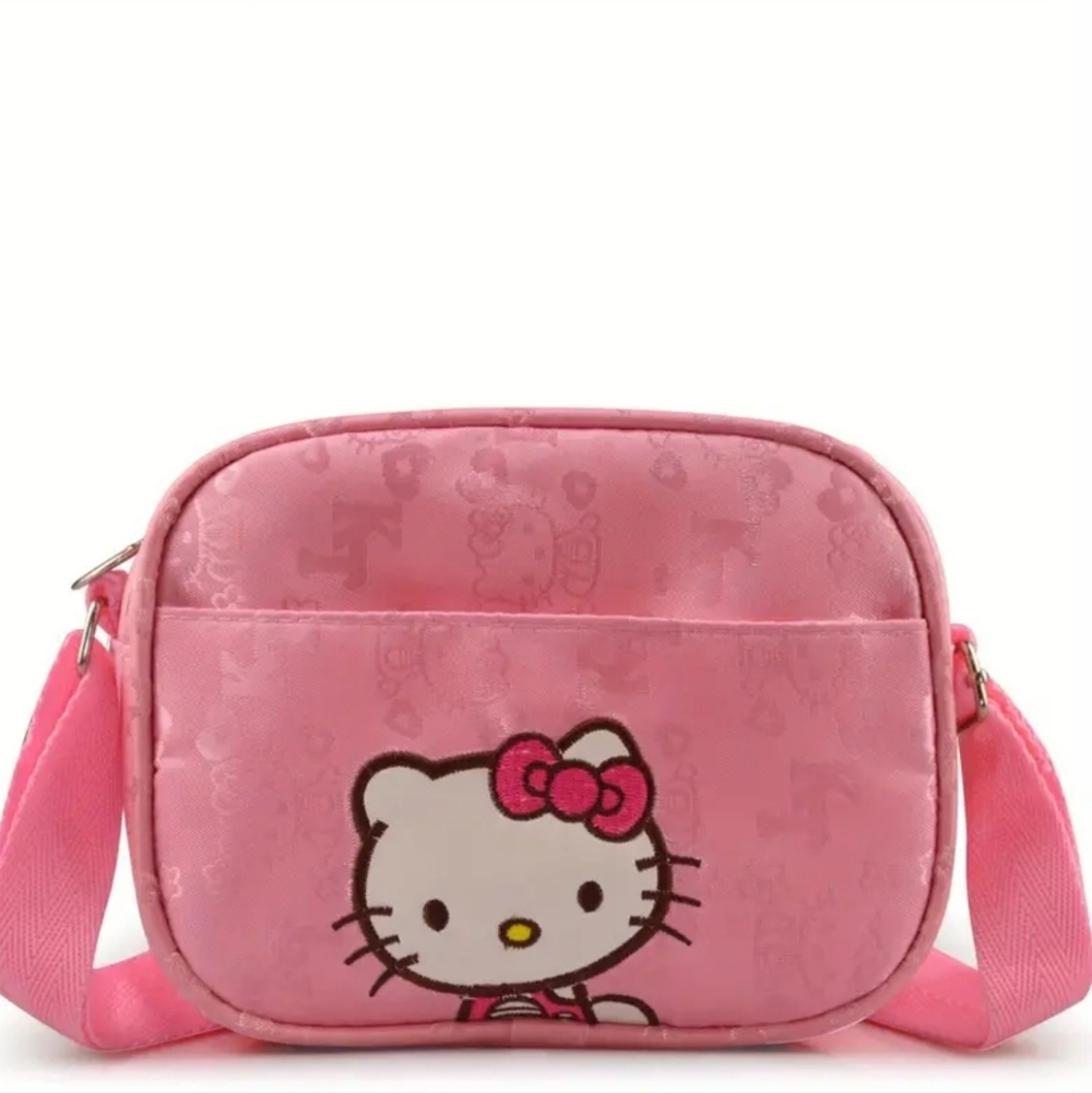 Hello Kitty Pink Crossbody Bag Kids Mini Purse NWT